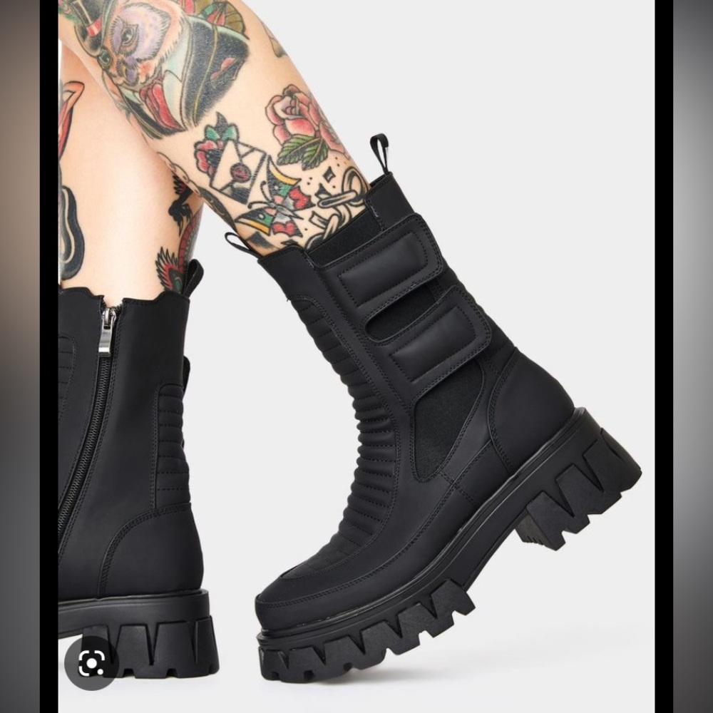 Koi Footwear Vader Boots - Size 9(UK7)